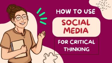 social media for critical thinking