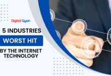 industries worst hit by internet