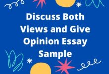 discuss both views and give opinion essay sample