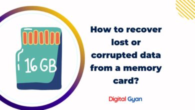 recover data from memory card