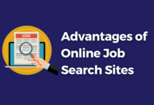 advantages of online job search sites