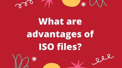 advantages of iso files