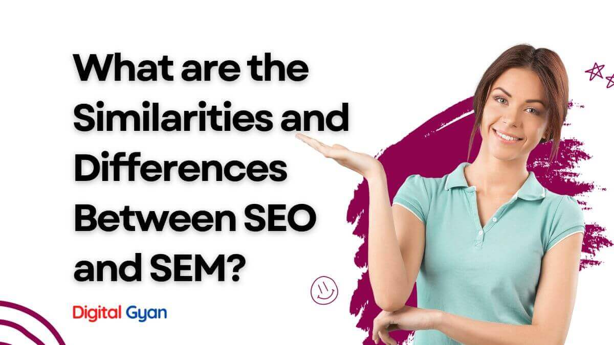 differences between seo and sem