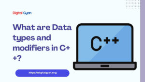 data types and modifiers