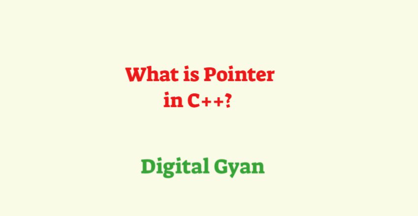 pointer in c++