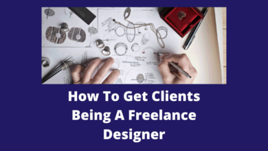 how to get clients being a freelance designer