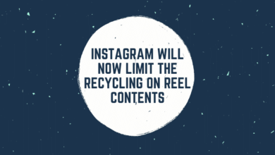 instagram limits the recycling on reel content