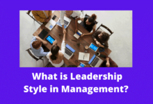 what is leadership style in management?