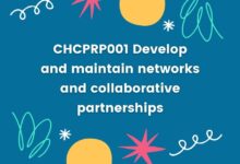 chcprp001 develop and maintain networks and collaborative partnerships
