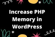 increase php memory in wordpress