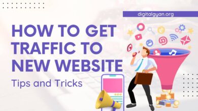 traffic to new website