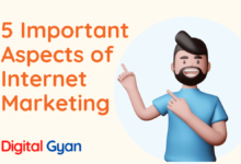5 important aspects of internet marketing
