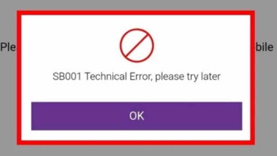 Fix SB001 Technical Error