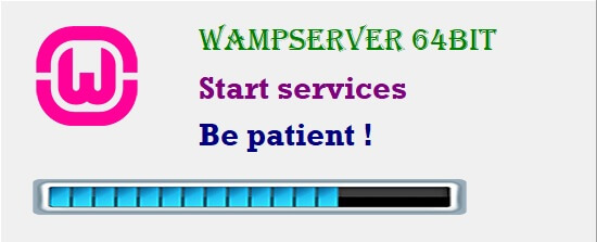 start wamp server from programs list