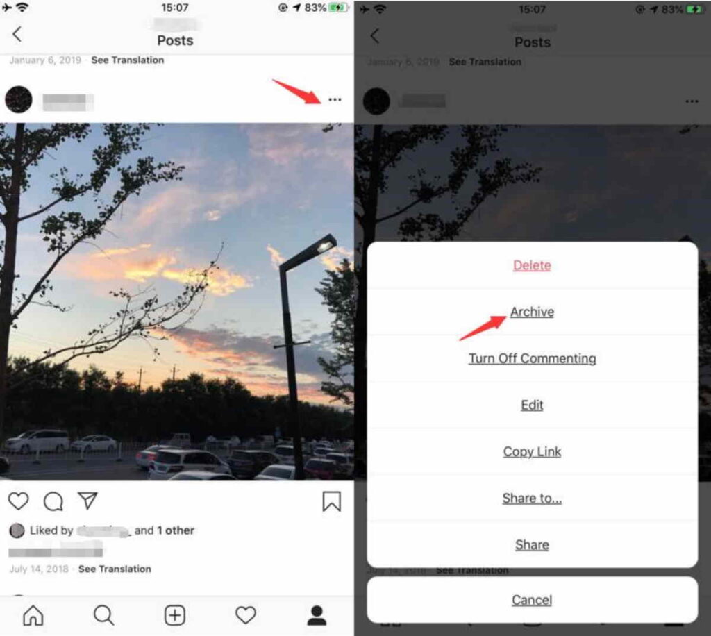 see deleted instagram photos