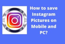 how to save instagram pictures on mobile and pc