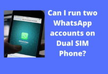 whatsapp accounts on dual sim phone