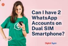 two whatsapp accounts on dual sim phone