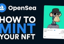 create new nft - mint an nft on opensea