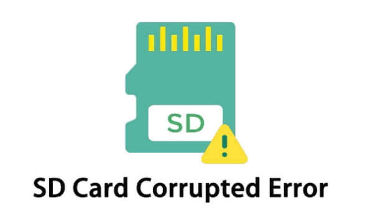 fix corrupted sd card on android without format