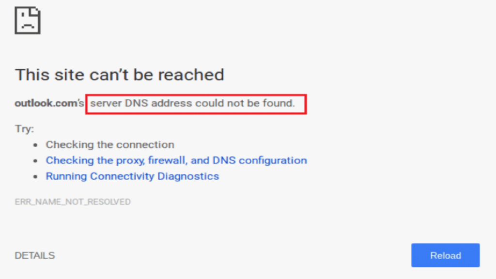 fix dns server not responding