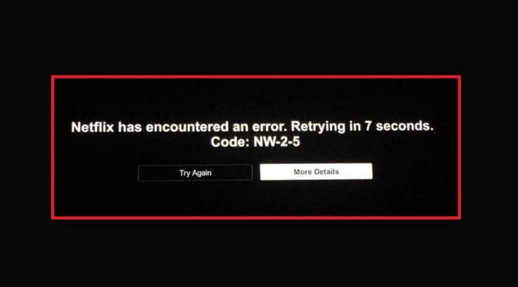 tv - fix netflix error code nw-2-5