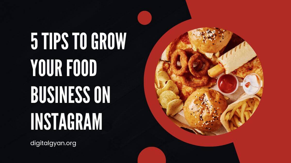grow food business on instagram