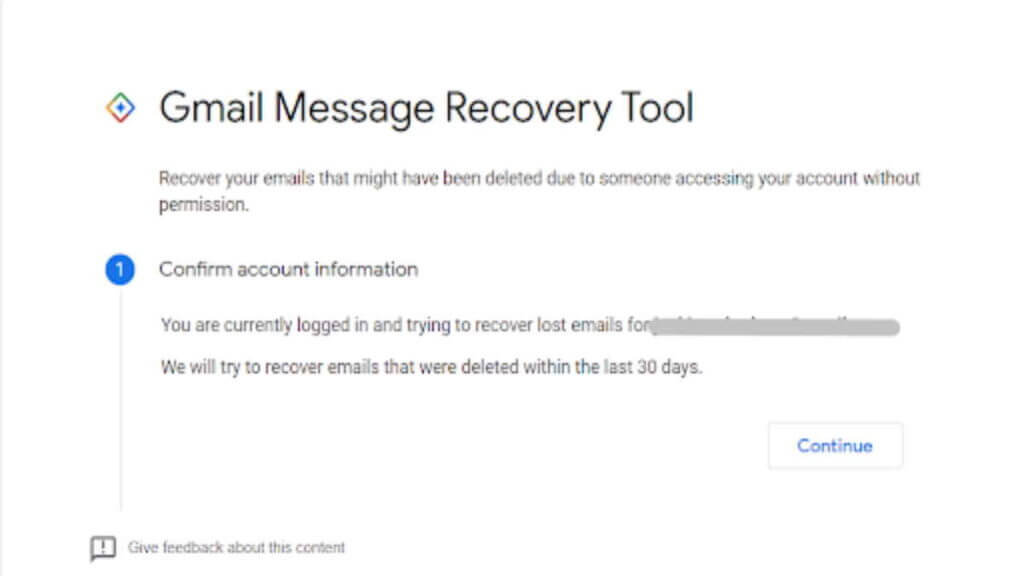 gmail support team - recover deleted email on gmail