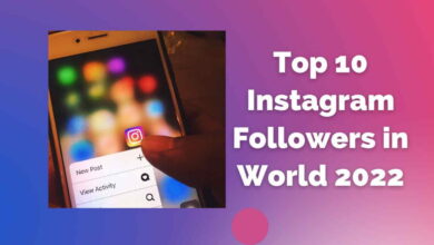 top 10 instagram followers in world 2022