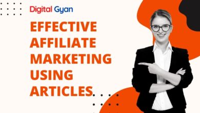 affiliate marketing using articles