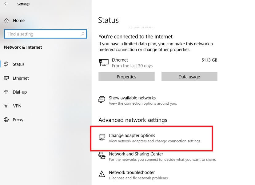 change adapter