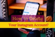 delete instagram account