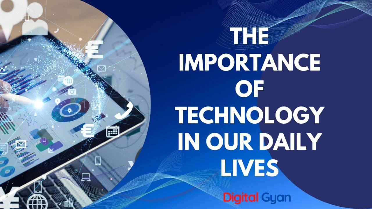 importance of technology in life presentation ppt