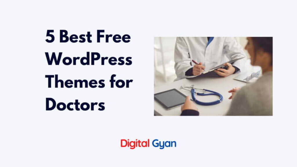 5 best free wordpress themes for doctors [amp supported]