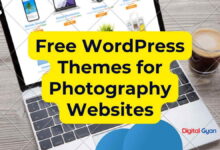 7 best free wordpress themes for photography websites