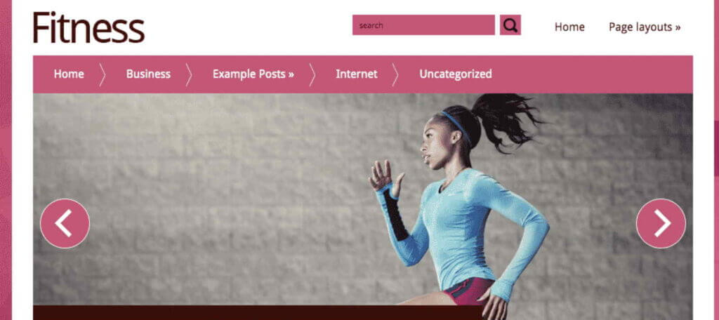 at fifth comes fitness in free wordpress themes for gym and fitness