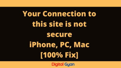 your connection to this site is not secure - iphone, pc, mac