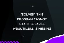 wdsutil dll is missing