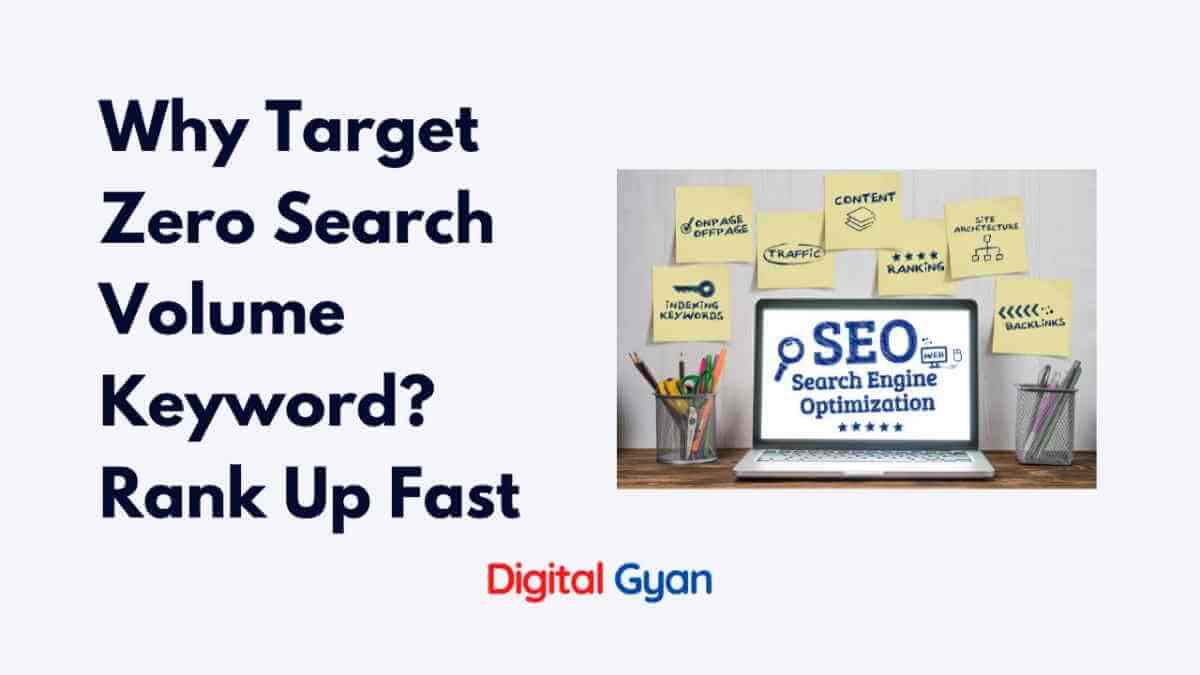why target zero search volume keyword?