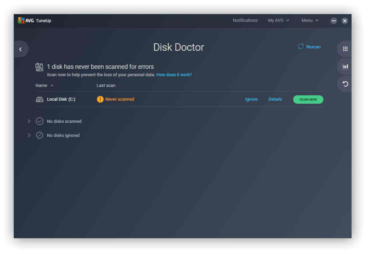 repair hard disk