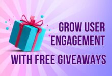 user engagement with giveaways