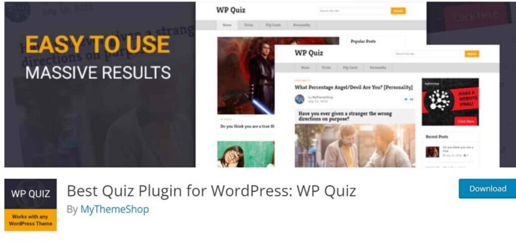 wp quiz plugin for wordpress