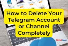 how to delete your telegram account or channel