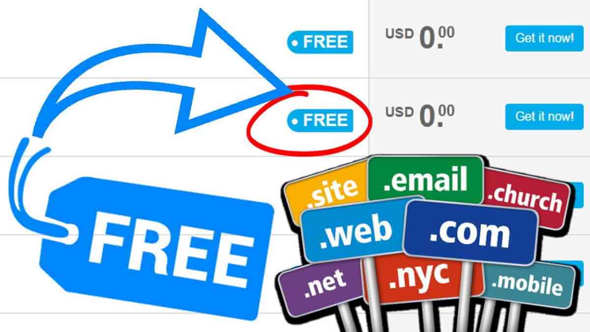how to get a free domain name