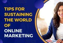 sustaining online marketing