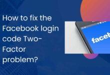 how to fix the facebook login code two-factor problem