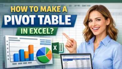 pivot table in ms excel