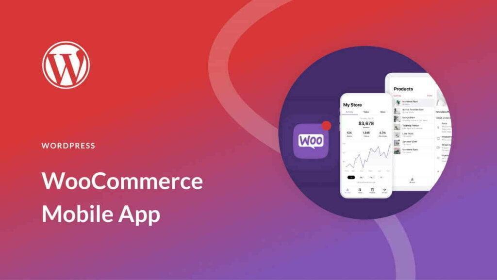 using woocommerce mobile app