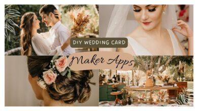wedding card making apps