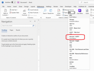 harvard agps is installed
